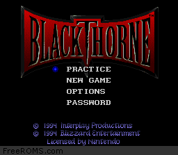 Blackthorne