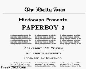 Paperboy 2
