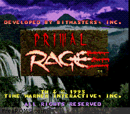 Primal Rage
